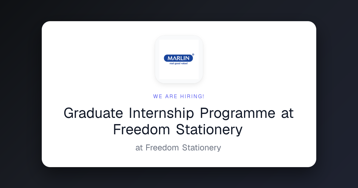 Graduate Internship Programme at Freedom ... | YouthNextStep